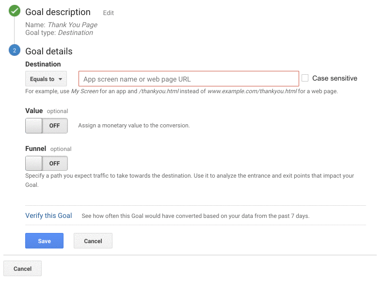 6 Steps to Setting Up Goals in Google Analytics